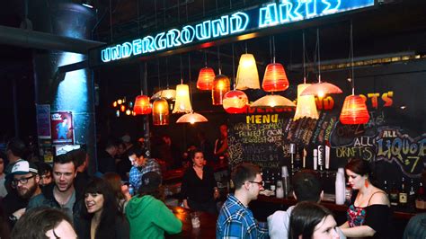 Underground arts - Underground Arts is the perfect venue for your next special event. Our 650-capacity, two-room space located in downtown Philadelphia can be tailored to fit the needs of parties, birthdays, weddings, class reunions, banquets, movie screenings, and events of all kinds. 
